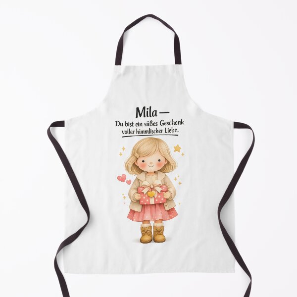 Item preview, Personalized girl's bedroom poster with the name Mila designed and sold by LoveNurseries.