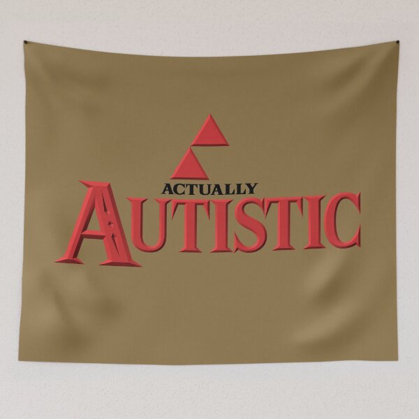 Item preview, ndvh Actually Autistic (legend) designed and sold by Nik’s T-Shirts.