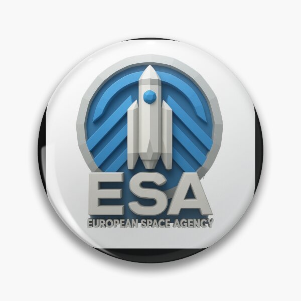 Item preview, European Space Agency Inspired Logo Design | ESA Style Space Graphic | Astronomy & Sci-Fi Art designed and sold by TEEJAMBOREE.