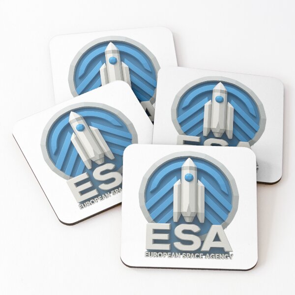 Item preview, European Space Agency Inspired Logo Design | ESA Style Space Graphic | Astronomy & Sci-Fi Art designed and sold by TEEJAMBOREE.
