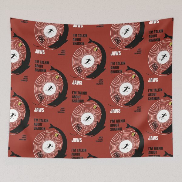 Item preview, Jaws Amity Sharkin Retro designed and sold by ChunkByChunk.