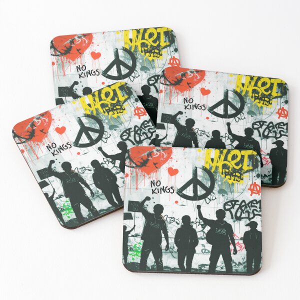 Item preview, "RESIST AUTOCRACY!" Graffiti Protest Art designed and sold by thelivingrp.