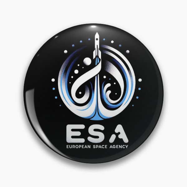 Item preview, European Space Agency Inspired Logo Design | ESA Style Space Graphic | Astronomy & Sci-Fi Art designed and sold by TEEJAMBOREE.