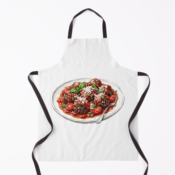Item preview, Appetizing Plate of Meatballs. designed and sold by BrunoLinuxArt.