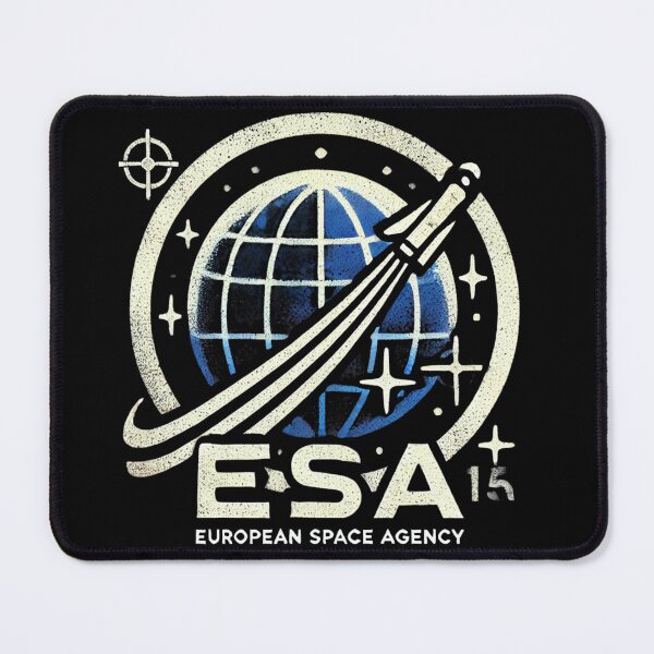 Item preview, Space Agency Inspired Logo Design | ESA Style Space Graphic | Astronomy & Sci-Fi Art designed and sold by TEEJAMBOREE.