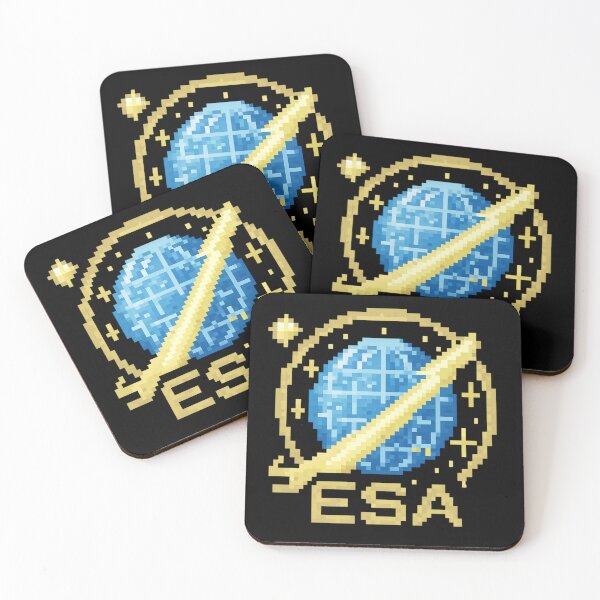 Item preview, Space Agency Inspired Logo Design | ESA Style Space Graphic | Astronomy & Sci-Fi Art designed and sold by TEEJAMBOREE.