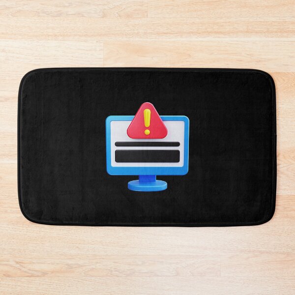 Item preview, 3D Computer Security Warning Alert designed and sold by Creatby7030.