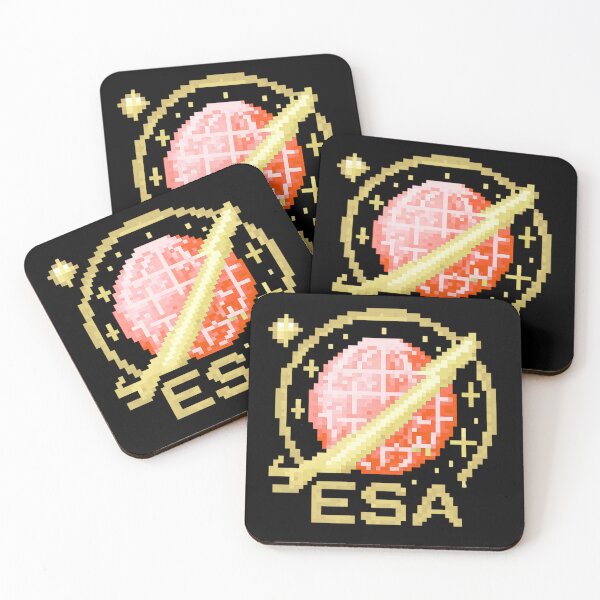 Item preview, Space Agency Inspired Logo Design | ESA Style Space Graphic | Astronomy & Sci-Fi Art designed and sold by TEEJAMBOREE.