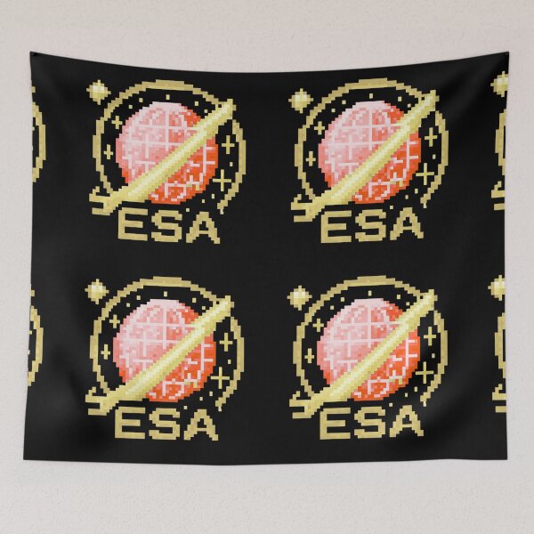 Item preview, Space Agency Inspired Logo Design | ESA Style Space Graphic | Astronomy & Sci-Fi Art designed and sold by TEEJAMBOREE.