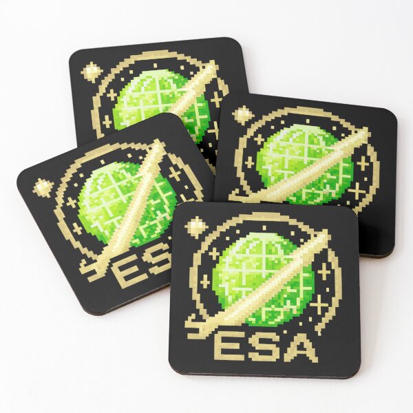 Item preview, Space Agency Inspired Logo Design | ESA Style Space Graphic | Astronomy & Sci-Fi Art designed and sold by TEEJAMBOREE.