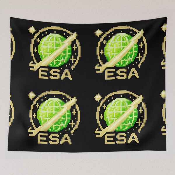 Item preview, Space Agency Inspired Logo Design | ESA Style Space Graphic | Astronomy & Sci-Fi Art designed and sold by TEEJAMBOREE.