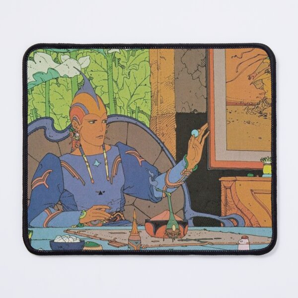 Item preview, Jean Giraud 1938 2012 France- Jean Giraud moebius Fantasy Art- Fantasy Art Illustration designed and sold by Bondira-Spono.