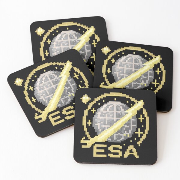 Item preview, Space Agency Inspired Logo Design | ESA Style Space Graphic | Astronomy & Sci-Fi Art designed and sold by TEEJAMBOREE.