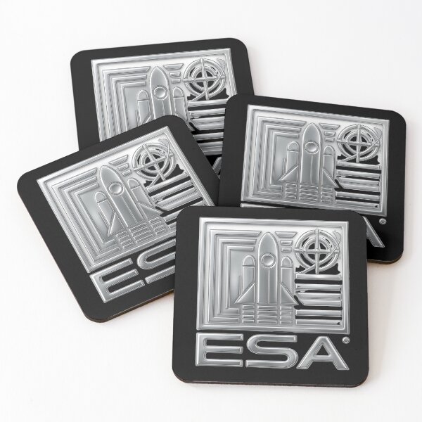 Item preview, Space Agency Inspired Logo Design | ESA Style Space Graphic | Astronomy & Sci-Fi Art designed and sold by TEEJAMBOREE.