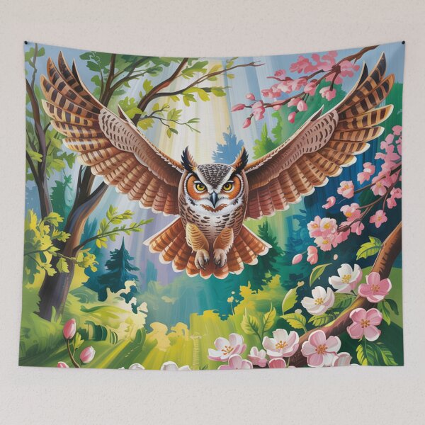 Item preview, Owl flight. designed and sold by elegantpaterns.