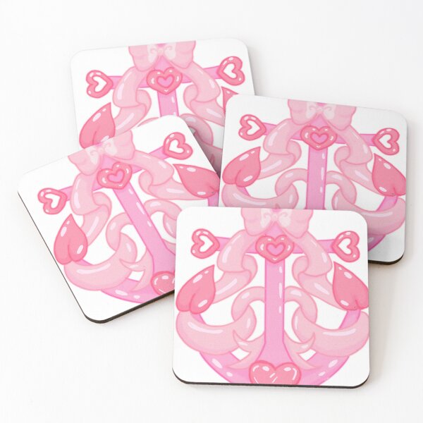 Item preview, Pink anchor designed and sold by Ethersirenart.
