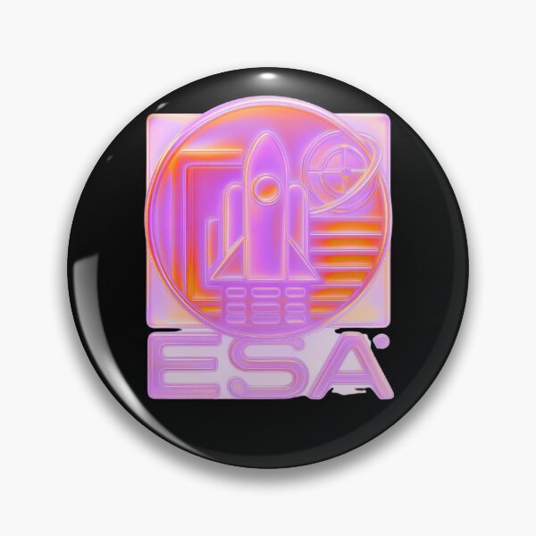 Item preview, Space Agency Inspired Logo Design | ESA Style Space Graphic | Astronomy & Sci-Fi Art designed and sold by TEEJAMBOREE.