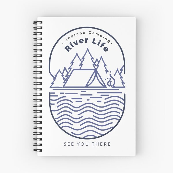Item preview, Indiana Camping, River Life, See You There designed and sold by HoppingCreation.