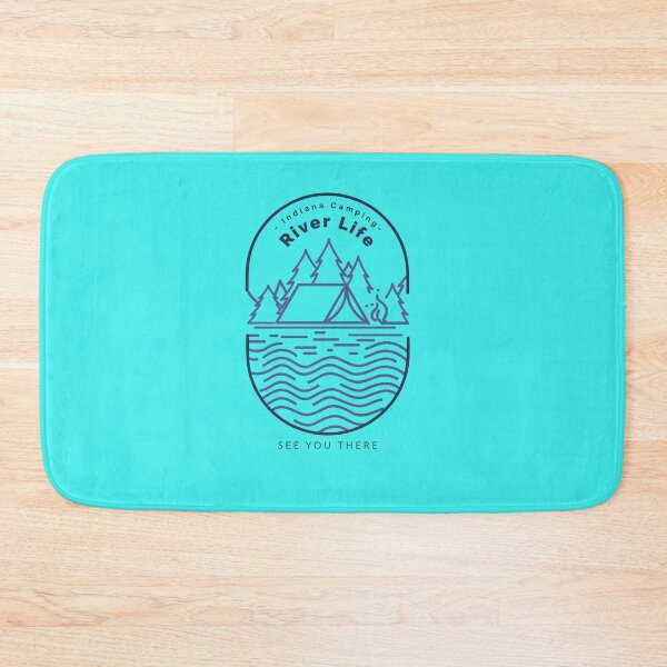 Item preview, Indiana Camping, River Life, See You There designed and sold by HoppingCreation.