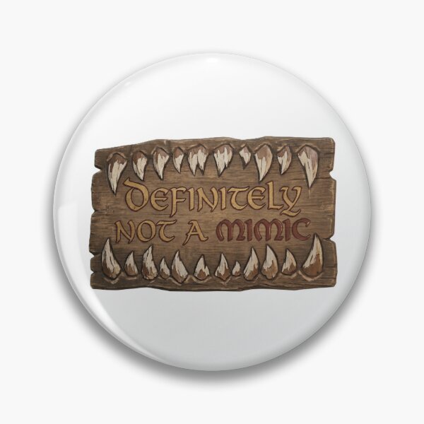 Item preview, Definitely Not a Mimic - D&D designed and sold by starsidedesigns.
