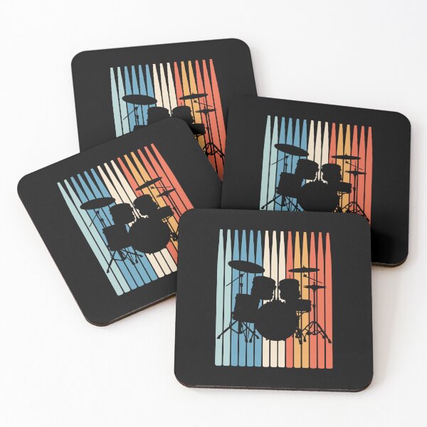 Item preview, Colorful Drum Silhouette designed and sold by jkrphoto.