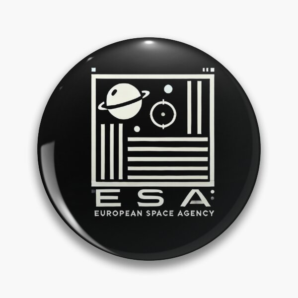 Item preview, Space Agency Inspired Logo Design | ESA Style Space Graphic | Astronomy & Sci-Fi Art designed and sold by TEEJAMBOREE.