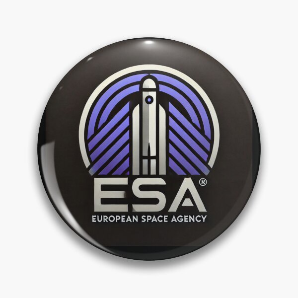 Item preview, Space Agency Inspired Logo Design | ESA Style Space Graphic | Astronomy & Sci-Fi Art designed and sold by TEEJAMBOREE.