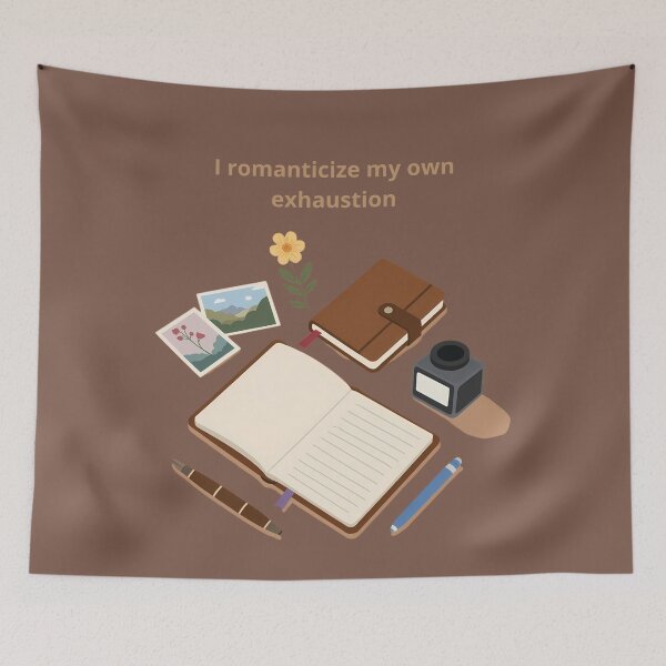 Item preview, I romantize my own exhaustion designed and sold by creativityisfun.