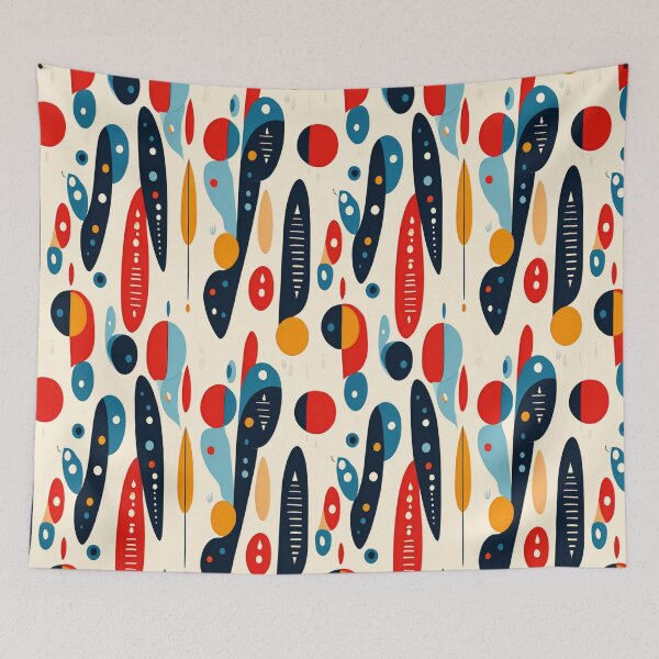 Item preview, Retro Abstract Seamless Pattern designed and sold by Beyond The Canvas.