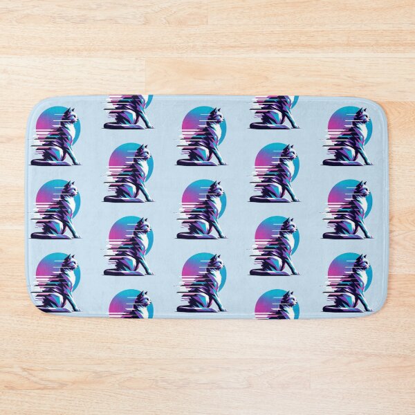 Item preview, Geometric Glitch Cat - Fragmented Digital Art designed and sold by Dogandesighn.