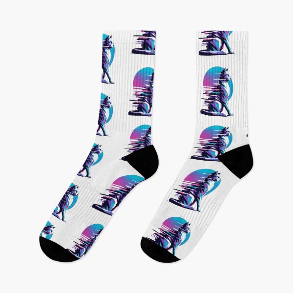 Item preview, Geometric Glitch Cat - Fragmented Digital Art designed and sold by Dogandesighn.