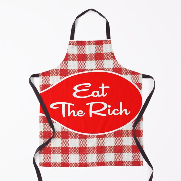 Item preview, Eat The Rich Cookbook Cover designed and sold by KaijuCats.