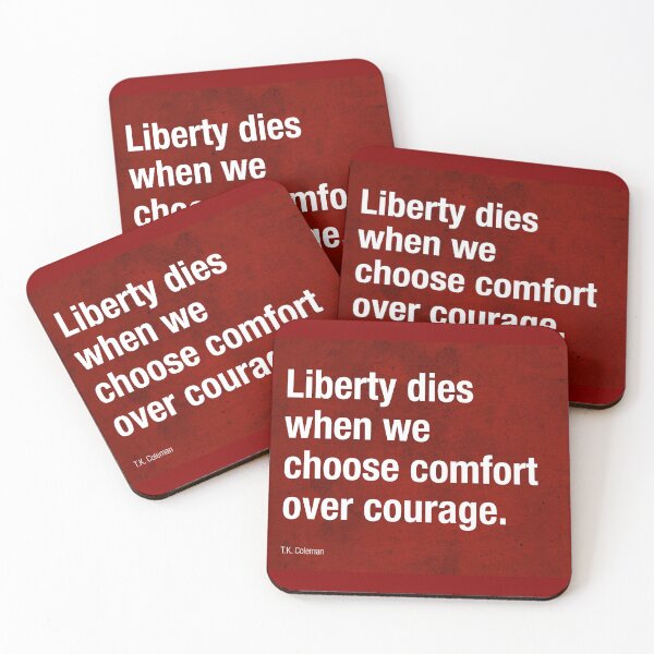 Item preview, Liberty Dies - Patriot Rebellion on Tyranny designed and sold by -Koleidescope.