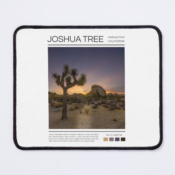 Item preview, Joshua Tree National Park - California designed and sold by StudioRedKoala.