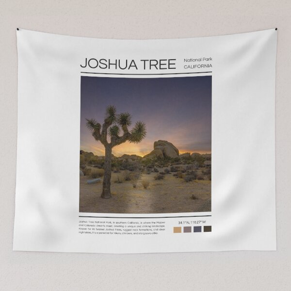 Item preview, Joshua Tree National Park - California designed and sold by StudioRedKoala.