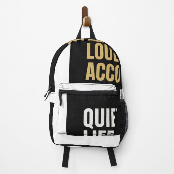 Item preview, Quiet Life Loud Bank Account Minimalist Design designed and sold by Kupeliemre.