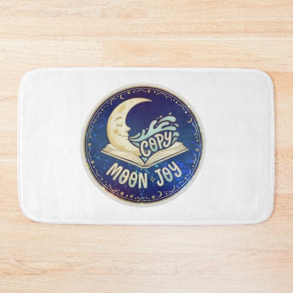 Item preview, Copy Moon Joy Wall Art | Dreamy Night Aesthetic Moon Illustration | Magical Book & Moon Design designed and sold by Bhaskar Digital Art.