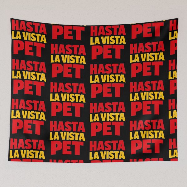 Item preview, Hasta La Vista Frase en español en negrita Diseño tipográfico divertido para viajes designed and sold by TeeTimeTreasure.