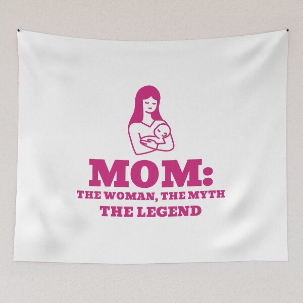 Item preview, Mom: The Woman, The Myth, The Legend, Mom designed and sold by HoppingCreation.