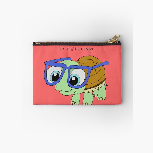 Item preview, I'm A Little Nerdy Turtle Cute Huge Glasses  designed and sold by CozyCritters8.