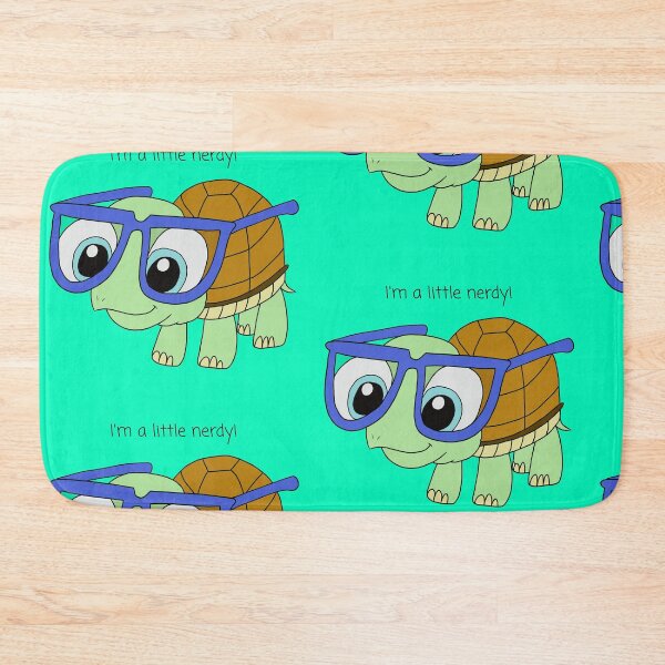 Item preview, I'm A Little Nerdy Turtle Cute Huge Glasses  designed and sold by CozyCritters8.