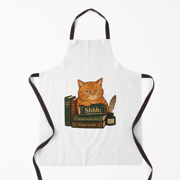 Item preview, Grumpy Librarian Cat Sticker designed and sold by Gentlestate.