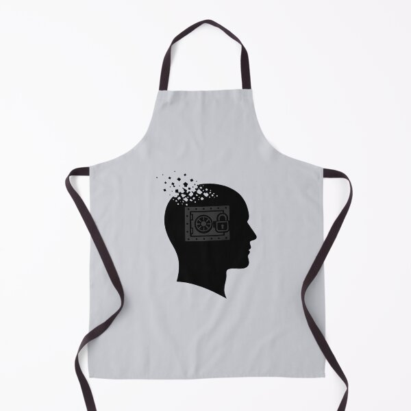 Item preview, Passive vs Active Forgetting – Minimalist Mind Concept Illustration designed and sold by PERSPECTIVERED.