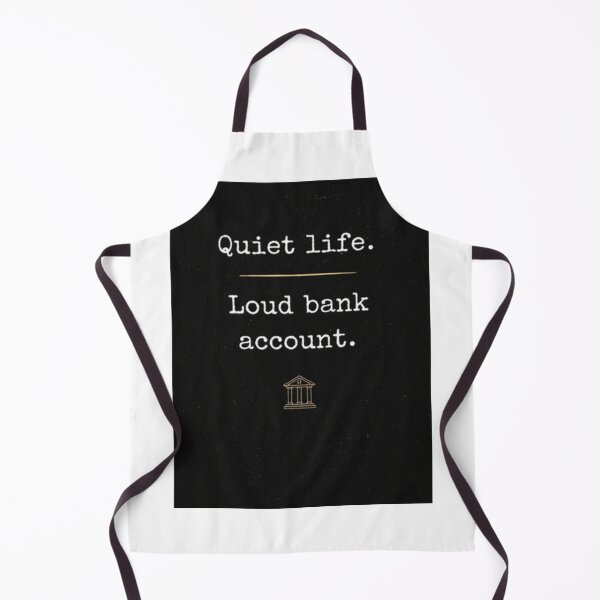 Item preview, Copy of Quiet Life Loud Bank Account Minimalist Design designed and sold by Kupeliemre.