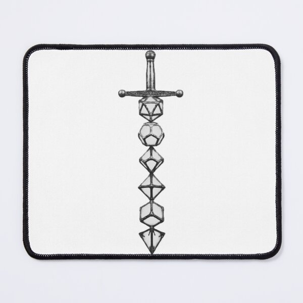 Item preview, Dice Sword - D&D designed and sold by starsidedesigns.