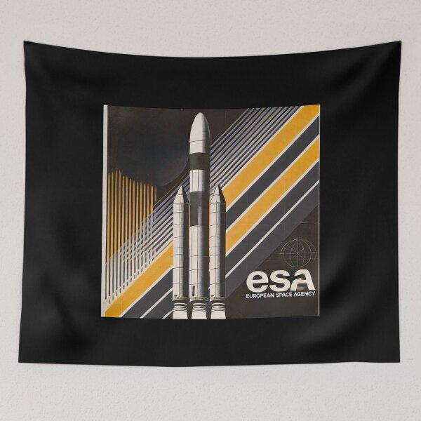 Item preview, European Space Agency Inspired Logo Design | ESA Style Space Graphic | Astronomy & Sci-Fi Art designed and sold by TEEJAMBOREE.