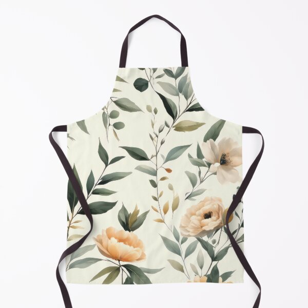 Item preview, Soft Botanical Calm – Peach-Toned Stem Blossoms designed and sold by Calmersion Life.