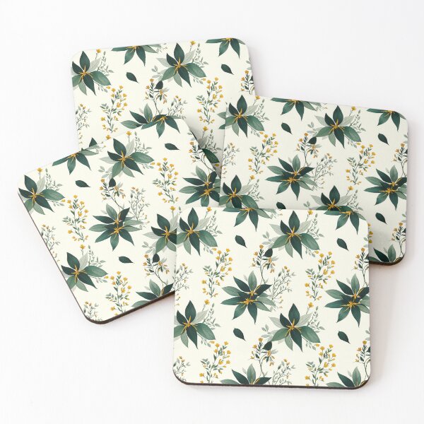 Item preview, Soft Botanical Calm – Verdant Poinsettia Bloom designed and sold by Calmersion Life.
