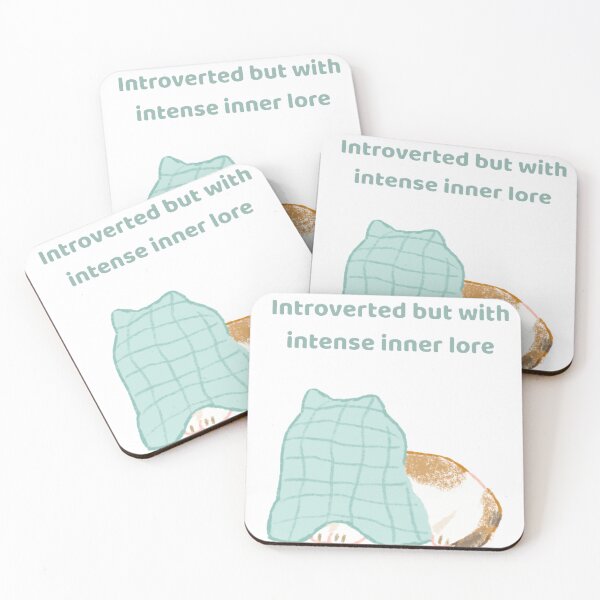 Item preview, Introverted but with intense inner lore designed and sold by creativityisfun.