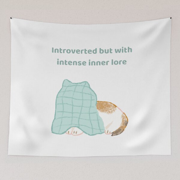 Item preview, Introverted but with intense inner lore designed and sold by creativityisfun.